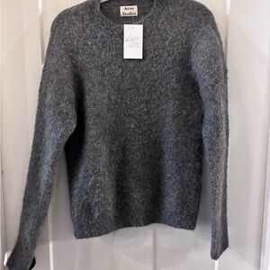 Acne Studios Charcoal Crewneck Sweater